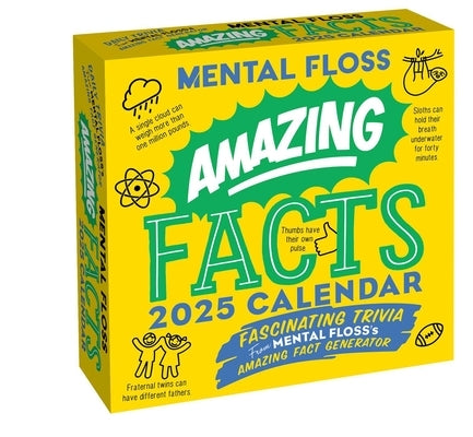 Amazing Facts from Mental Floss 2025 Day-To-Day Calendar by Mental Floss