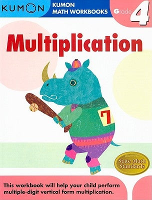 Kumon Grade 4 Multiplication by Tachimoto, Michiko