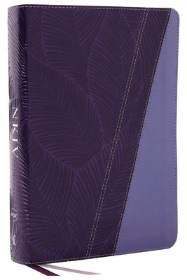 NKJV Study Bible, Leathersoft, Purple, Full-Color, Thumb Indexed, Comfort Print: The Complete Resource for Studying God's Word by Thomas Nelson