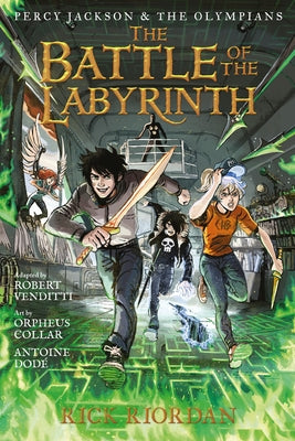 Percy Jackson and the Olympians: Battle of the Labyrinth: The Graphic Novel, The-Percy Jackson and the Olympians by Riordan, Rick