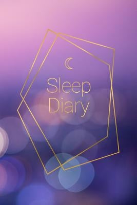 Sleep Diary Purple Lights by Notebooks, Golding