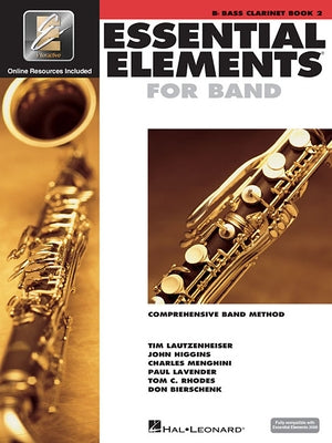 Essential Elements for Band - BB Bass Clarinet Book 2 with Eei by Lautzenheiser, Tim