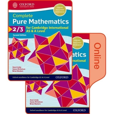 Pure Mathematics 1 for Cambridge International as & a Level: Print & Online Student Book Pack by Linsky, Jean