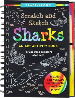 Scratch & Sketch(tm) Sharks (Trace Along) by Peter Pauper Press, Inc