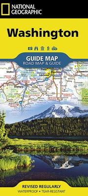 Washington Map by National Geographic Maps