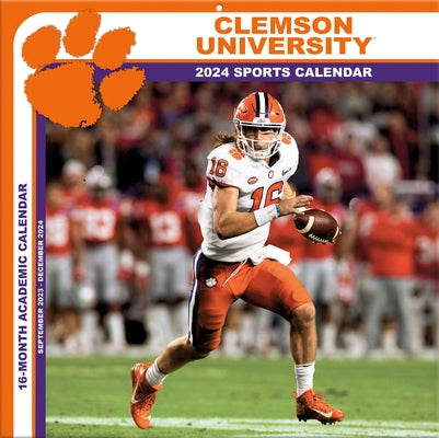 Clemson Tigers 2024 12x12 Team Wall Calendar by Turner Sports