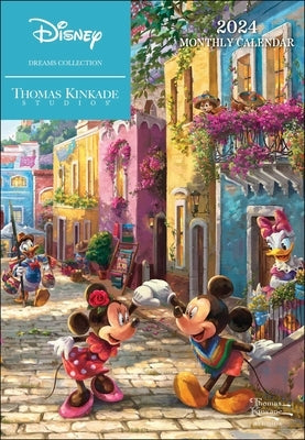 Disney Dreams Collection by Thomas Kinkade Studios: 12-Month 2024 Monthly Pocket by Thomas Kinkade Studios