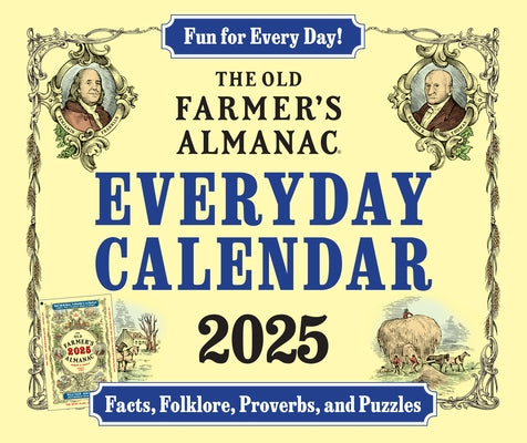 The 2025 Old Farmer's Almanac Everyday Calendar by Old Farmer's Almanac