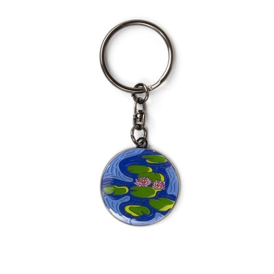 Keychain - Water Lily, Night Effect - Claude Monet by Today Is Art Day