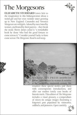 The Morgesons by Stoddard, Elizabeth