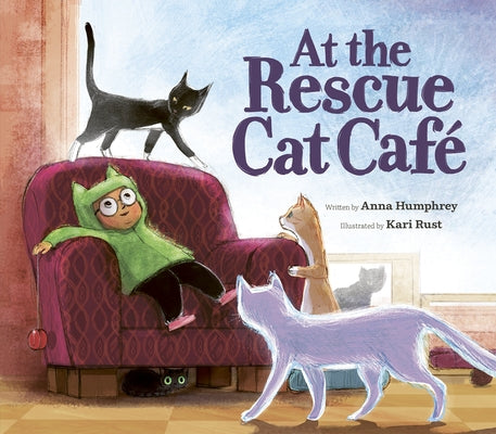 At the Rescue Cat Café by Humphrey, Anna