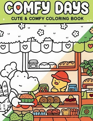 Cozy Spaces & Comfy Days: Coloring Book for Adults and Teens, Super Cute Animal Characters in Cozy Hygge Moments for Stress Relief by Aldrish, Thomas E.