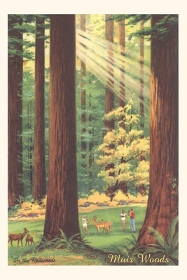 The Vintage Journal Bucolic Scene, Muir Woods, California by Found Image Press