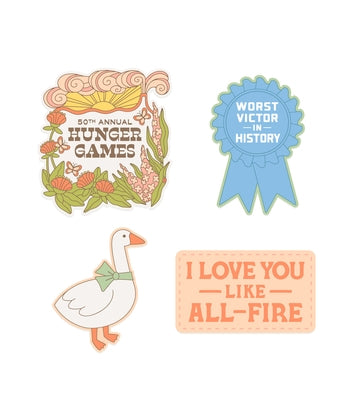The Hunger Games: Sunrise on the Reaping Stickers - Sticker Set of 4 by Out of Print