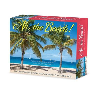 Ah, the Beach! 2025 6.2 X 5.4 Box Calendar by Willow Creek Press