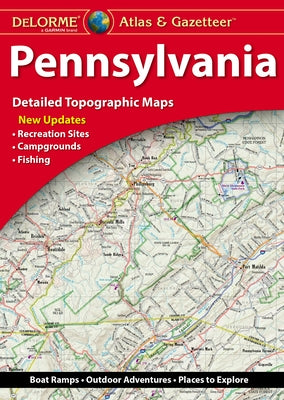 Delorme Atlas & Gazetteer: Pennsylvania by Delorme