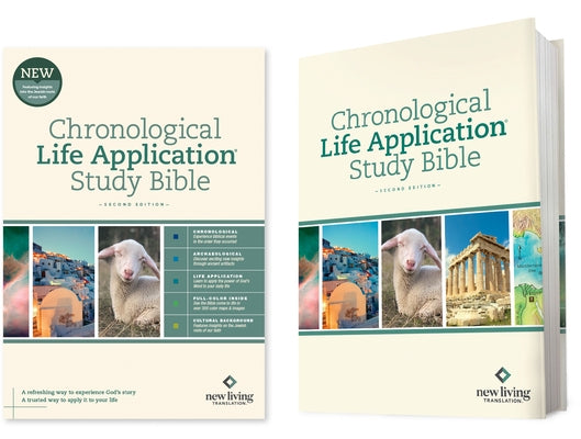 NLT Chronological Life Application Study Bible, Second Edition (Hardcover) by New Living Translation