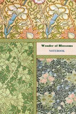 Wonder of Blossoms NOTEBOOK [ruled Notebook/Journal/Diary to write in, 60 sheets, Medium Size (A5) 6x9 inches] by Viola, Iris a.