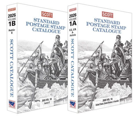 2026 Scott Stamp Postage Catalogue Volume 1: Cover Us, Un, Countries A-B (2 Copy Set): Scott Stamp Postage Catalogue Volume 1: Us, Un and Countries A- by Bigalke, Jay