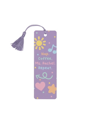 Nap. Coffee. Ms. Rachel. Repeat Bookmark by Out of Print