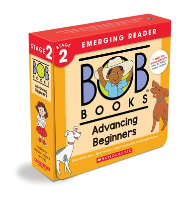 Bob Books - Advancing Beginners Box Set Decodable Phonics Books, Ages 4 and Up, Kindergarten (Stage 2: Emerging Reader) by Maslen, Bobby Lynn