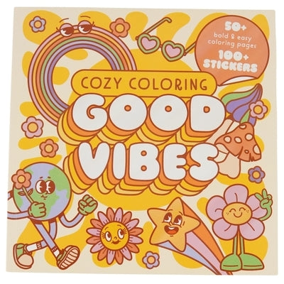 Cozy Coloring Good Vibes: With Stickers by Parragon Books