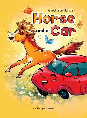 Horse and a Car by Hansra, Gurcharan