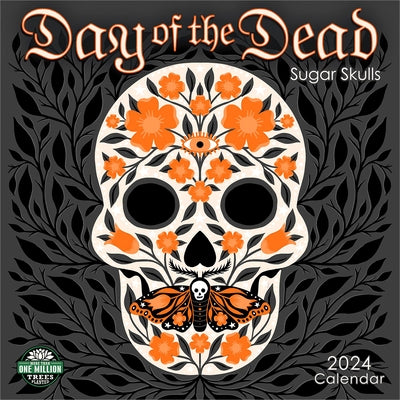Day of the Dead 2024 Wall Calendar: Sugar Skulls by Amber Lotus Publishing