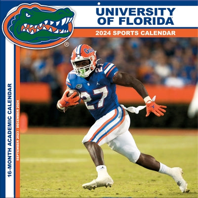 Florida Gators 2024 12x12 Team Wall Calendar by Turner Sports