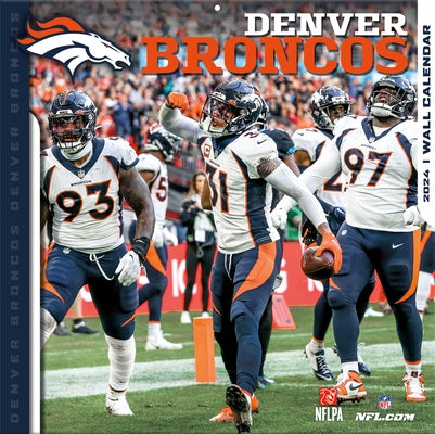 Denver Broncos 2024 12x12 Team Wall Calendar by Turner Sports