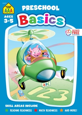 School Zone Preschool Basics 96-Page Workbook by Zone, School