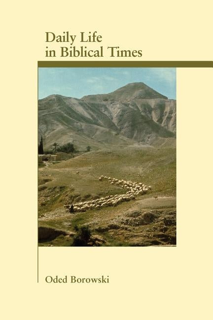 Daily Life in Biblical Times by Borowski, Oded
