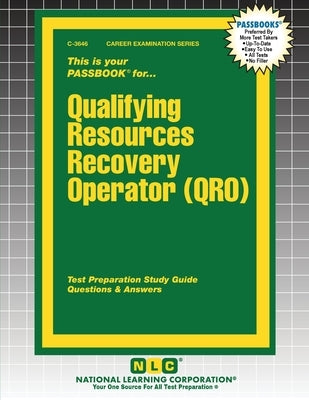 Qualifying Resources Recovery Operator (QRO) by Passbooks