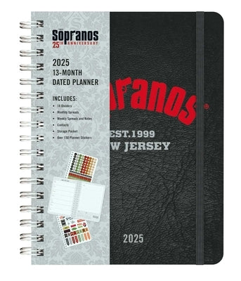 2025 the Sopranos 13-Month Weekly Planner by Insights