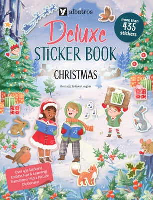 Deluxe Sticker Book: Christmas by Hannah, Joli