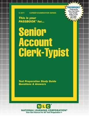 Senior Account Clerk-Typist by Passbooks