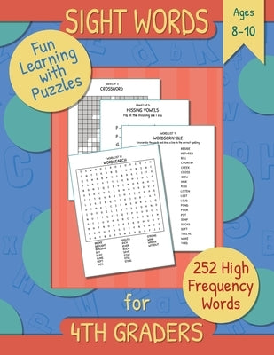 Sight Words for 4th Graders: Fun and Easy Way to Learn High Frequency Words using Puzzles. by Station, Sidequest