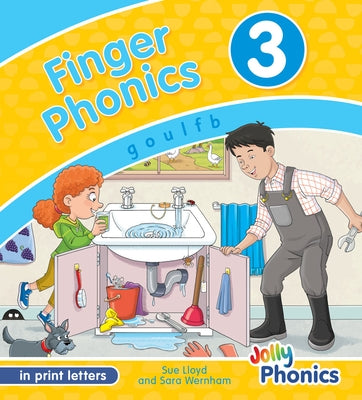 Finger Phonics Book 3: In Print Letters (American English Edition) by Wernham, Sara