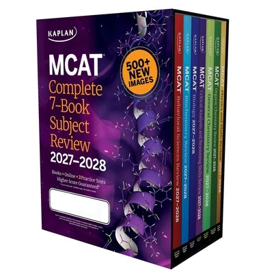 MCAT Complete 7-Book Subject Review 2027-2028 Biggest Update Ever: 500+ New Images & All-New Cars Book 3 Practice Tests (Kaplan Test Prep) by Kaplan Test Prep