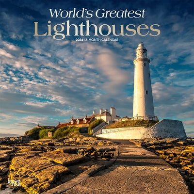 Lighthouses, World's Greatest 2024 Square Foil by Browntrout