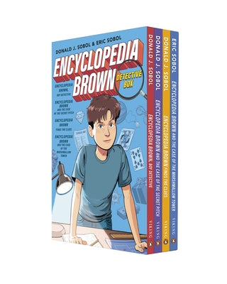 Encyclopedia Brown Detective Box Set (4-Book Box Set) by Sobol, Donald J.
