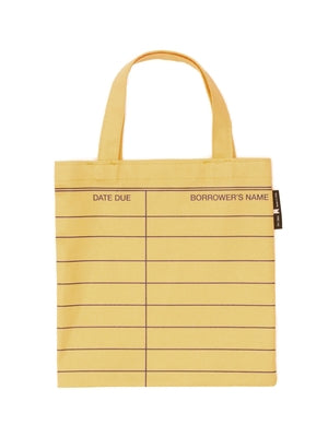 Library Card (Yellow) Kid's Tote Bag by 