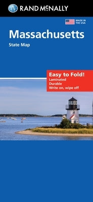 Rand McNally Easy to Fold: Massachusetts State Laminated Map by Rand McNally