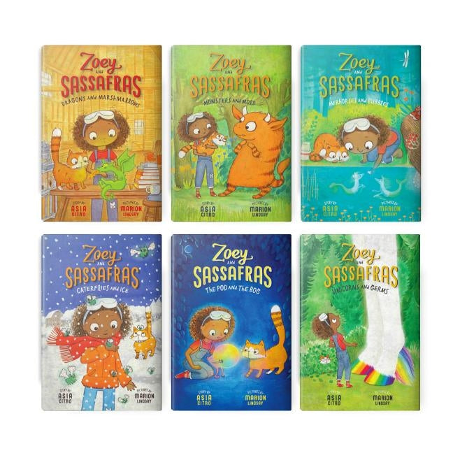 Zoey and Sassafras Books 1-6 Pack by Citro, Asia