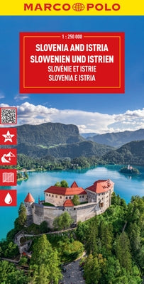 Slovenia and Istria Marco Polo Map by Polo, Marco