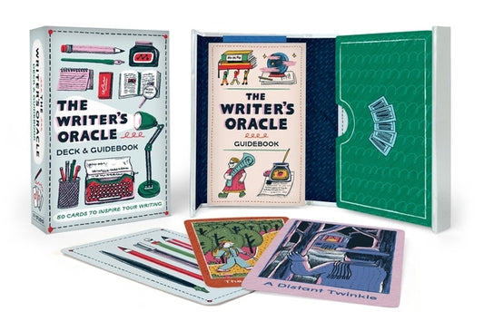 The Writer's Oracle Deck & Guidebook: 50 Cards to Inspire Your Writing by Rowland, Alexandra