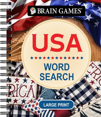 Brain Games - USA Word Search - Large Print by Publications International Ltd