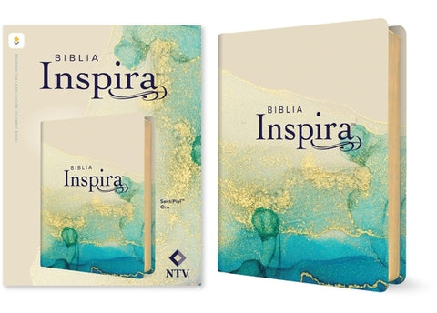Biblia Inspira Ntv Con Filament (Sentipiel, Oro) by Nueva TraducciÃ³n Viviente