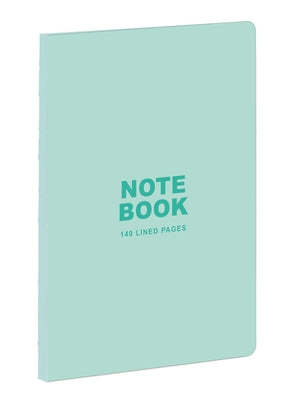 Teneues - A5 Notebook: Pastel Green, 140 Lined Pages, Raw Sewn Spine, Lays Flat: Our A5 Size Standard Paperback Notebook by Teneues