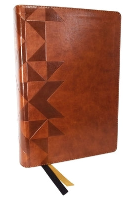 Nkjv, the Bible Study Bible, Leathersoft, Brown, Comfort Print: A Study Guide for Every Chapter of the Bible by O'Neal, Sam